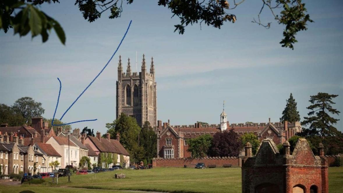 Charming Church Walk, Long Melford - 2 Bedroom Property With Parking Eksteriør billede