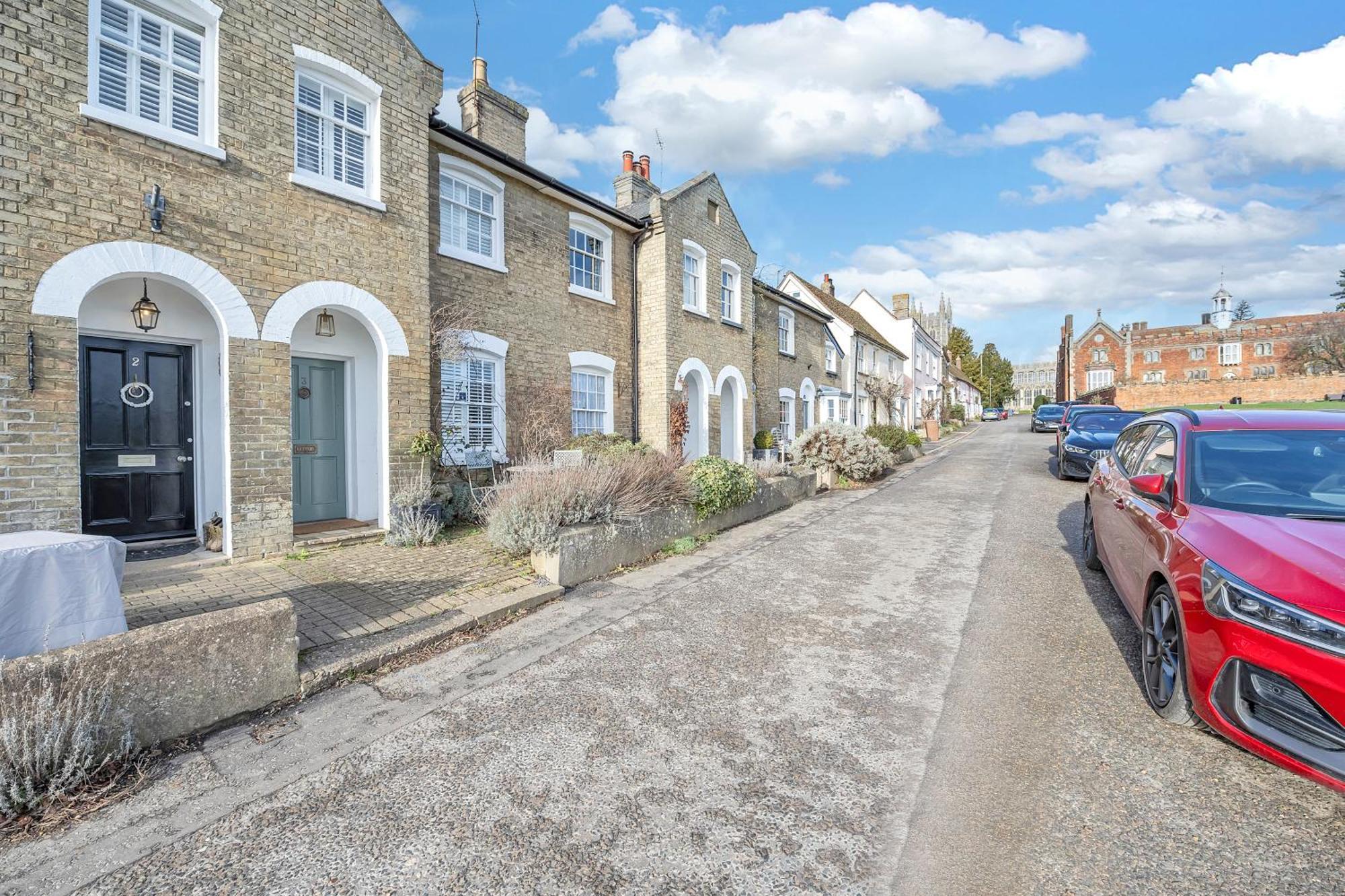 Charming Church Walk, Long Melford - 2 Bedroom Property With Parking Eksteriør billede